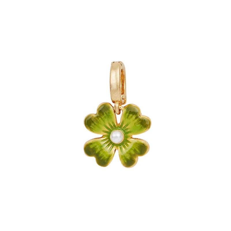 Fable Lucky Clover Charm – Gullbelagt kløveranheng