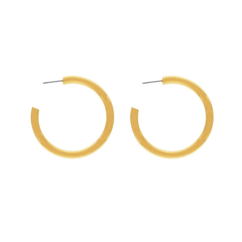 DANSK Passion 4cm Chunky Statement Hoops