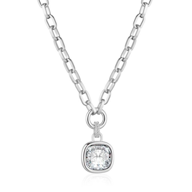 Hovedbilde Marina Necklace – sølvfarget halskjede fra ...
